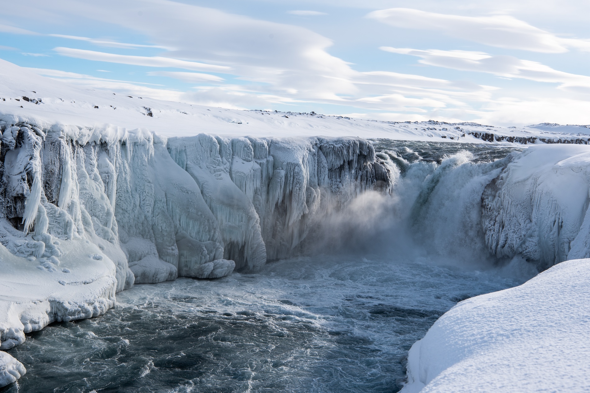 Geniet van het kolkende water van Selfoss