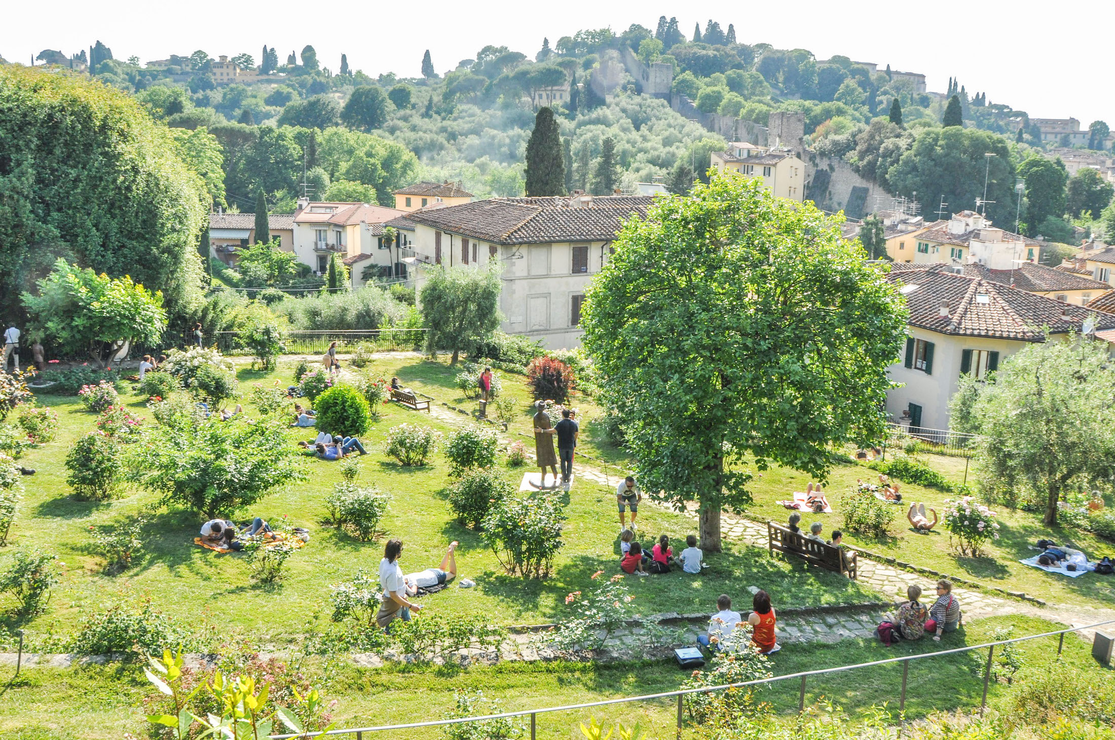 Giardino delle Rose is de mooiste rozentuin van Florence