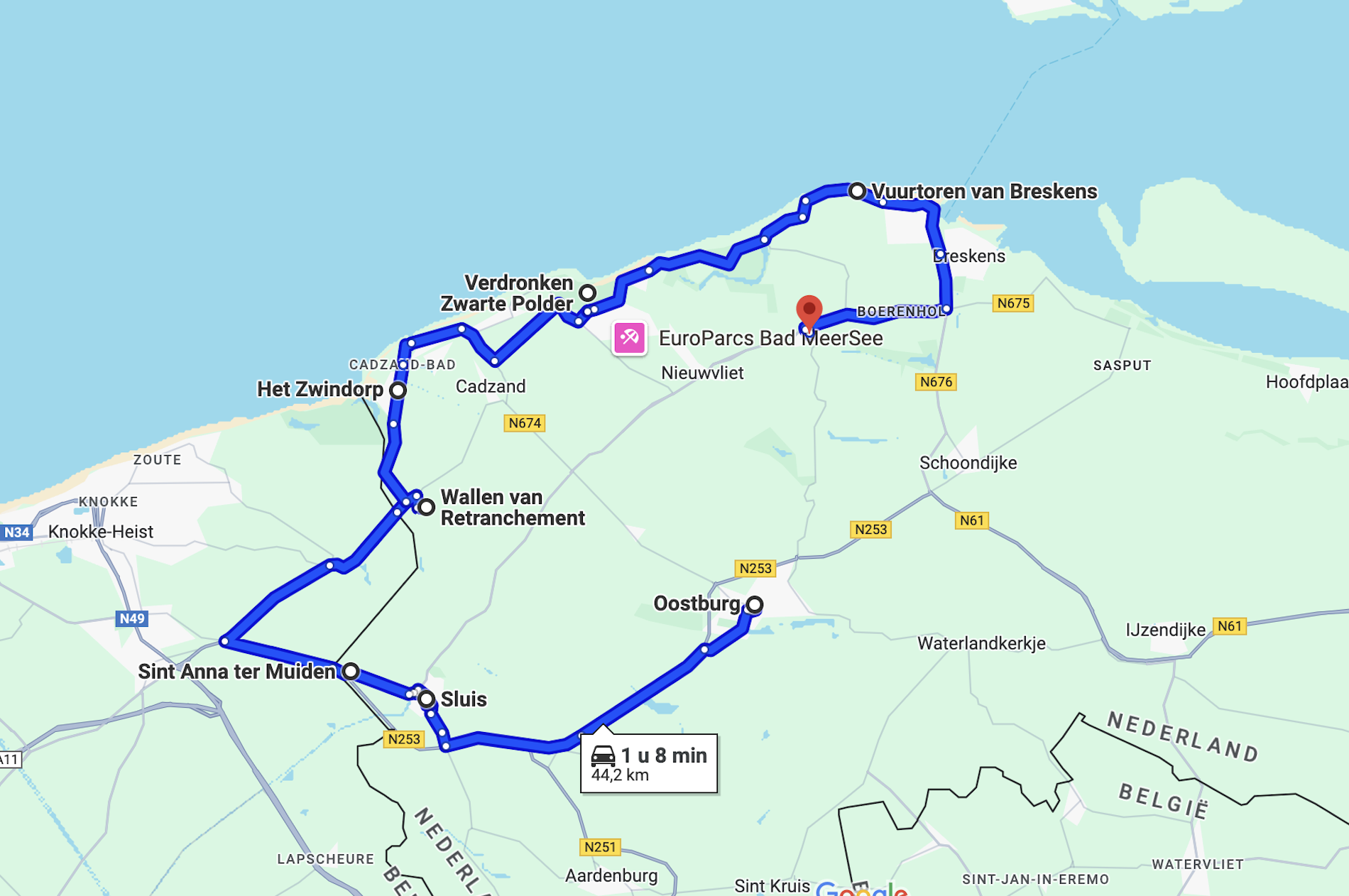 Leuke route voor een mini-roadtrip door Zeeuws-Vlaanderen