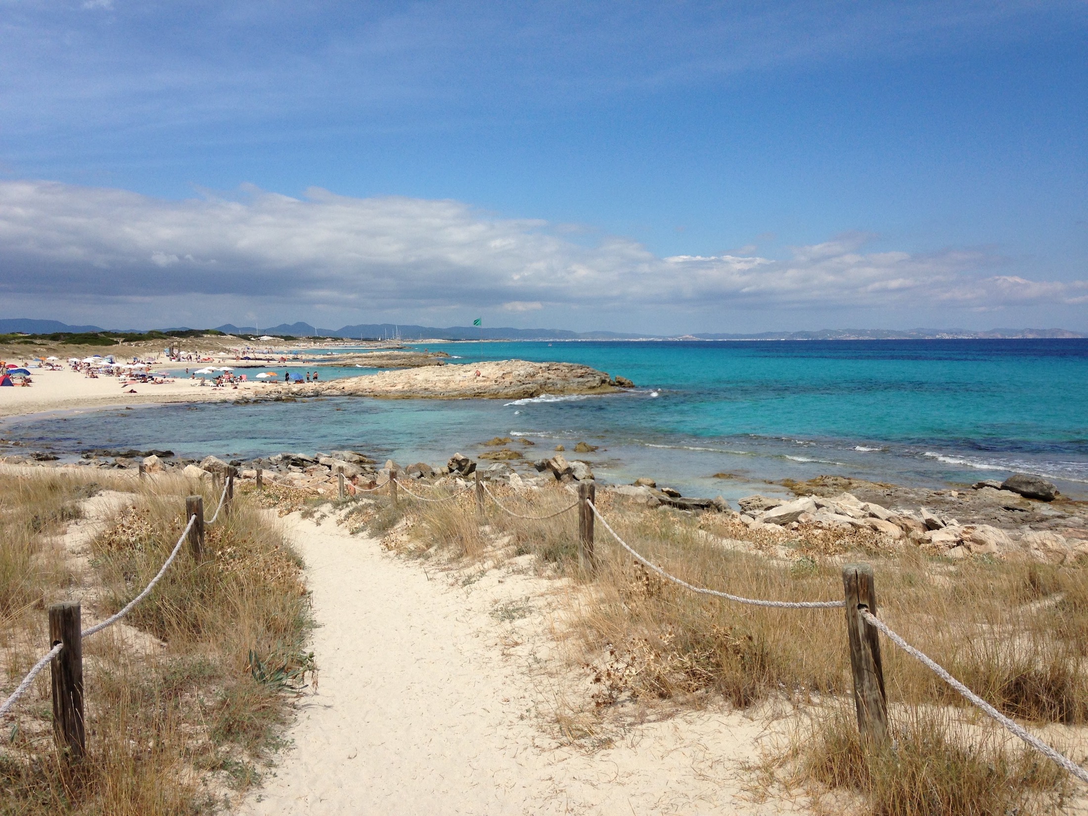 Een van de mooiste stranden op eiland Formentera