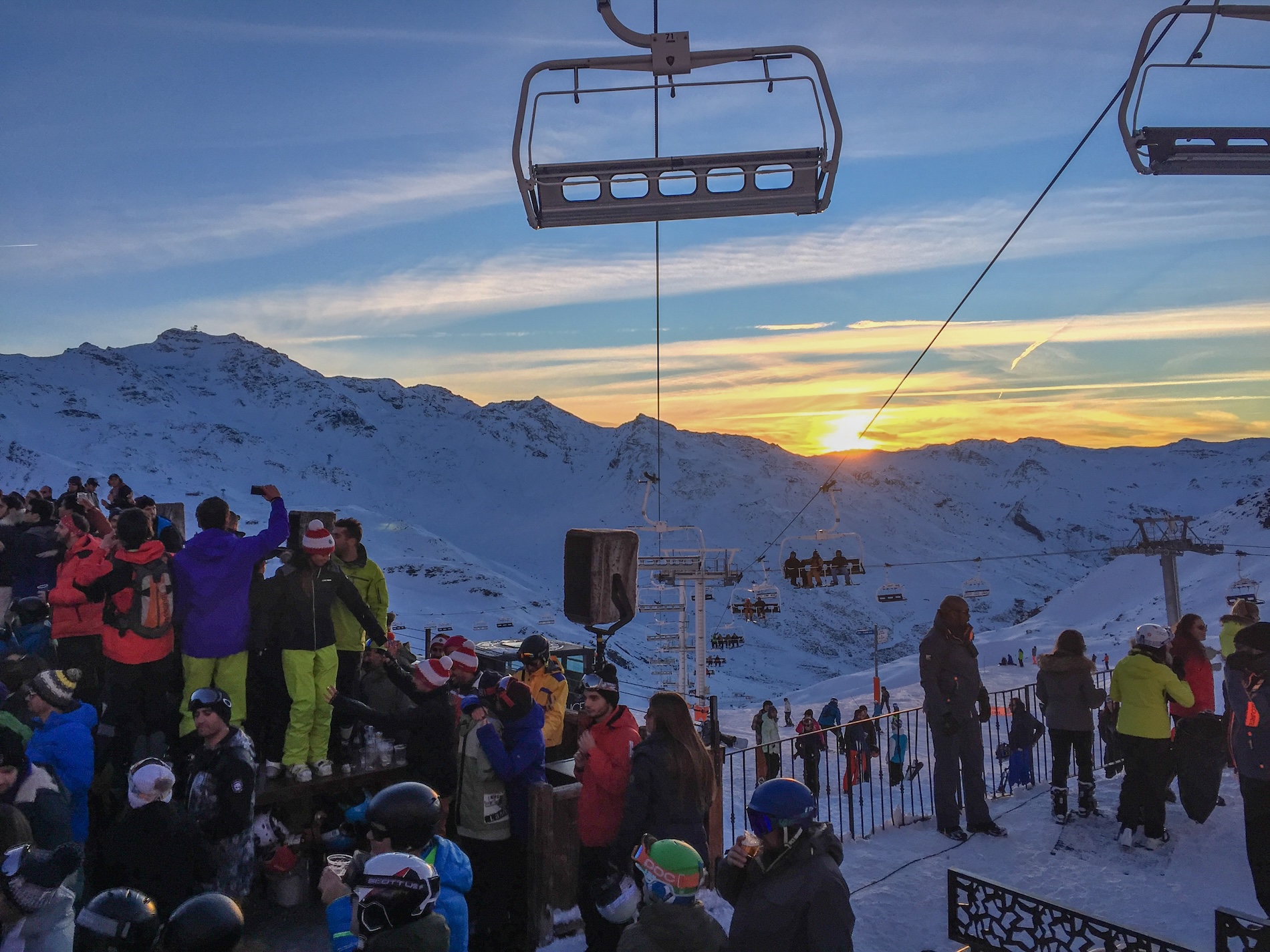 Legendarische après-ski in Val Thorens