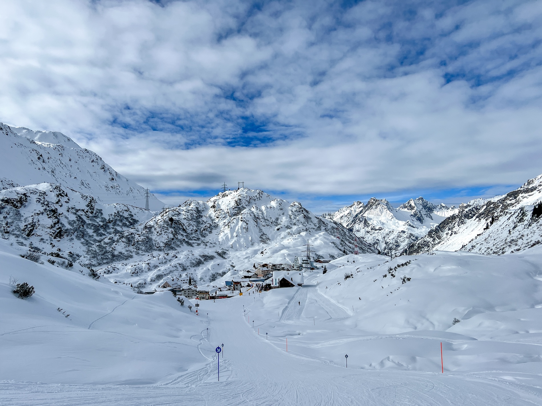 Ski Arlberg is een fantastisch gebied om lange tochten te maken