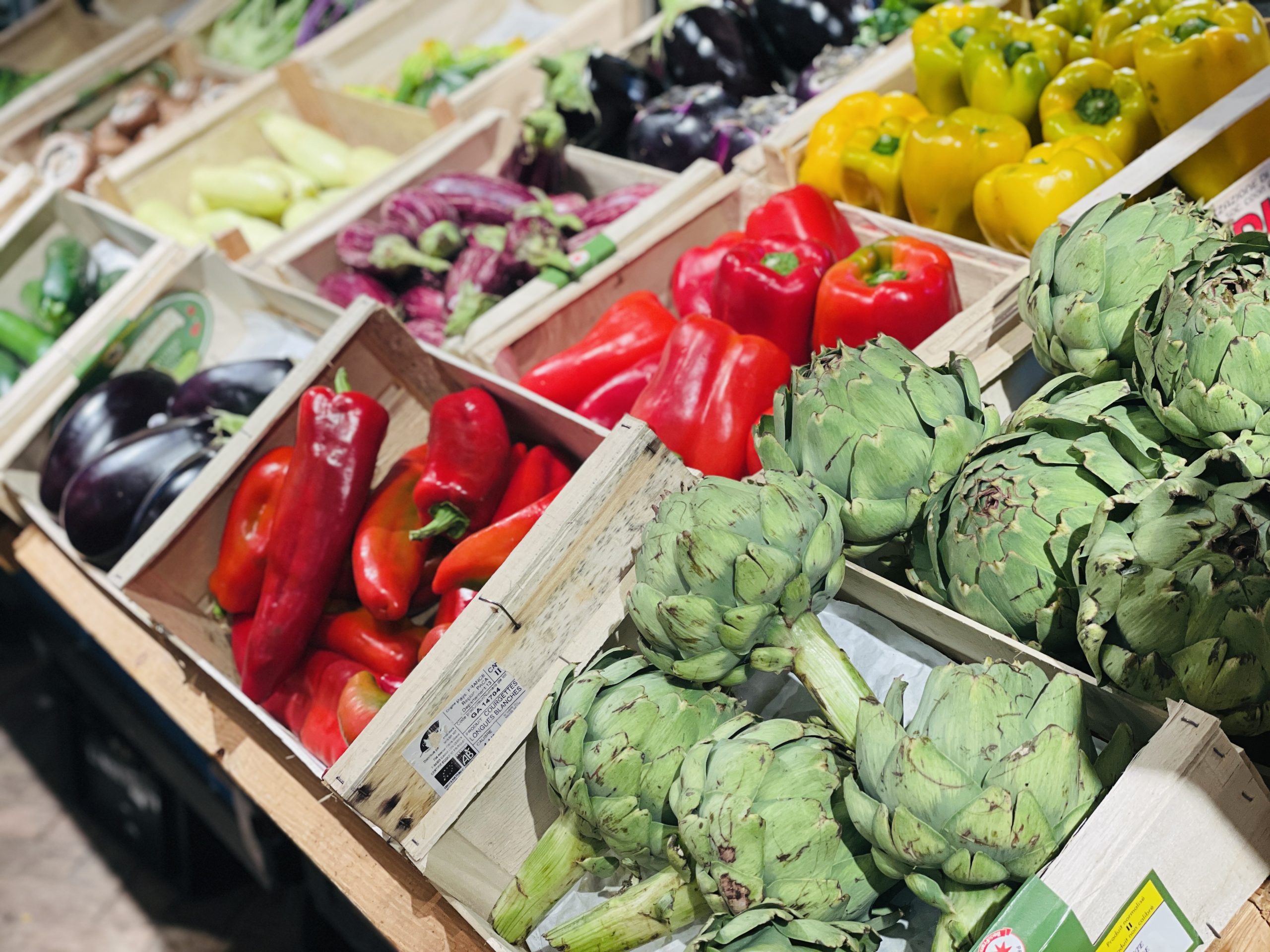 De boerderijwinkel bij de Lindenhoff is een lust voor het oog.