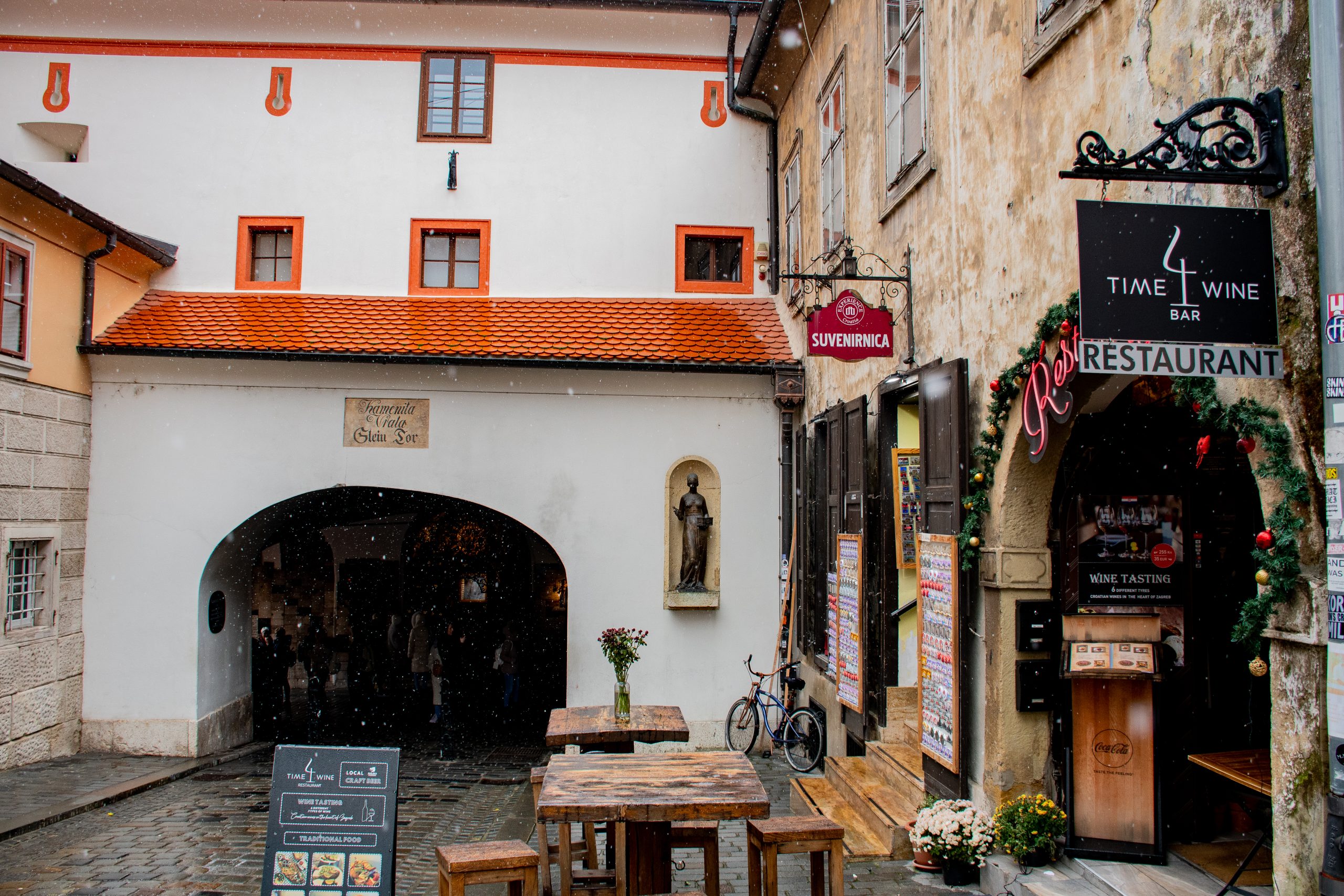 De oude binnenstad van Zagreb is heerlijk om doorheen te wandelen