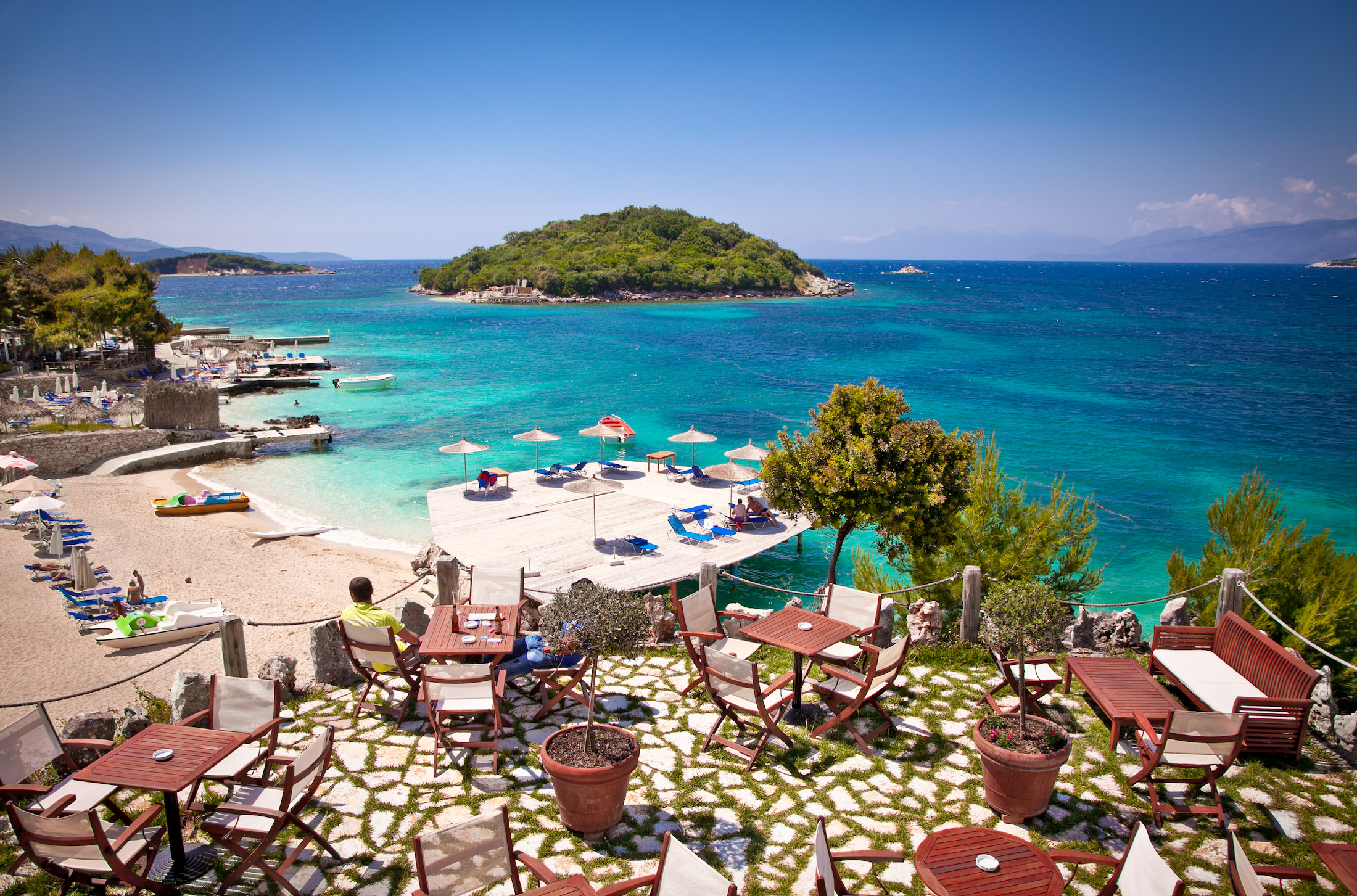 Ksamil Albanië