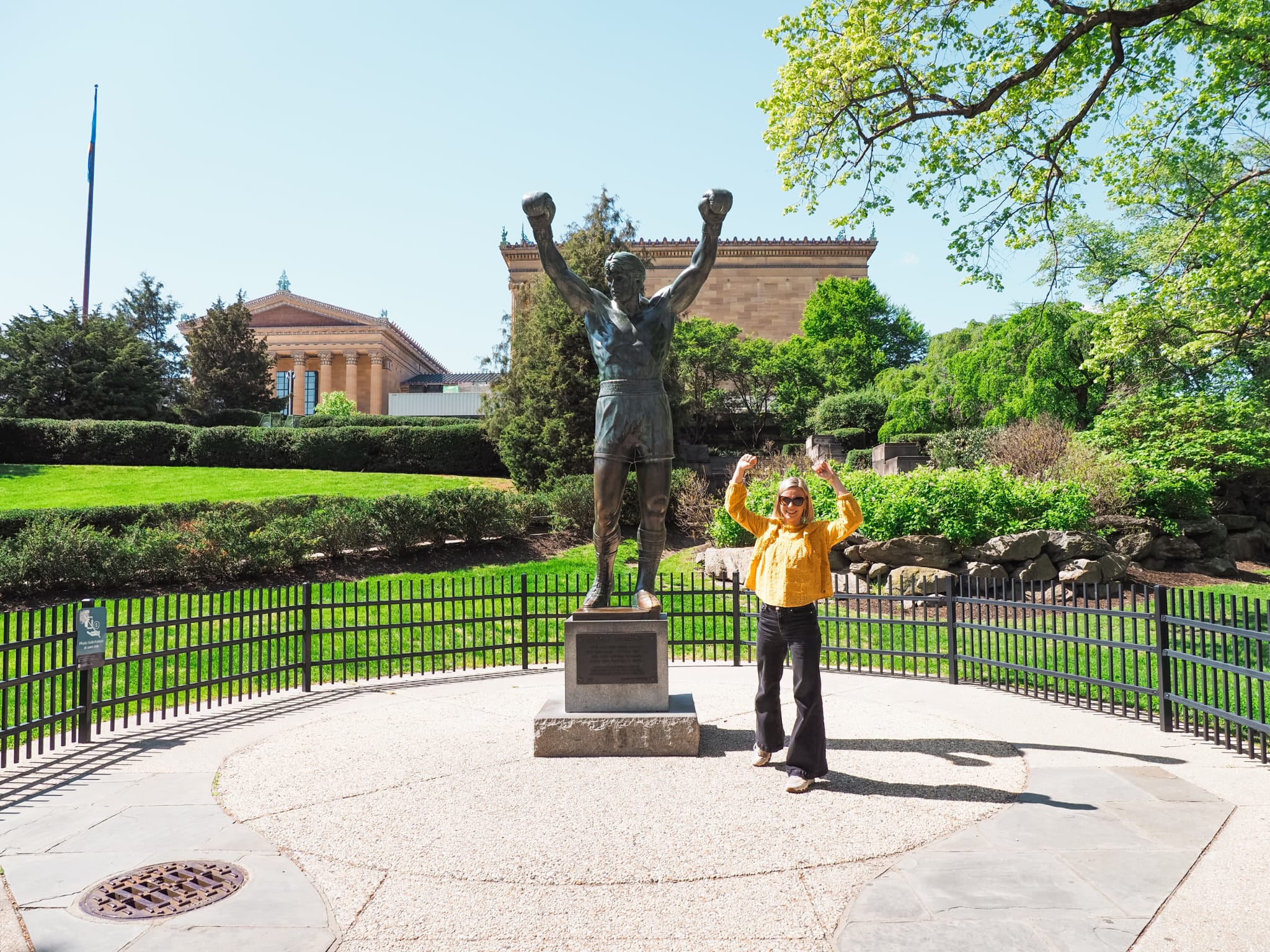 Doen: op de foto met het Rocky standbeeld!