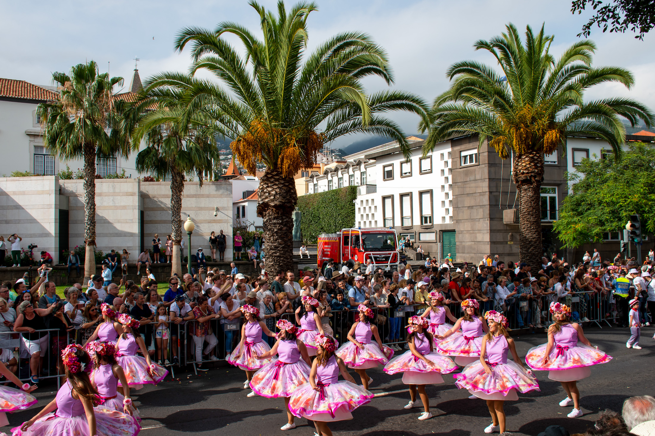 De jaarlijkse bloemenparade is het event van het jaar!