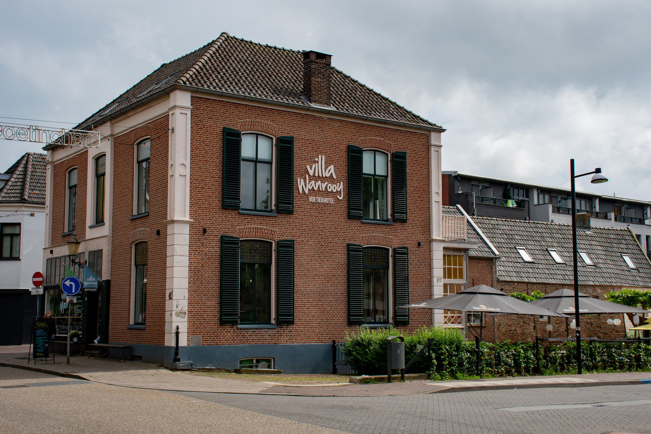 Het Boetiekhotel Villa Wanrooy vind je op een hele centrale plek in de stad