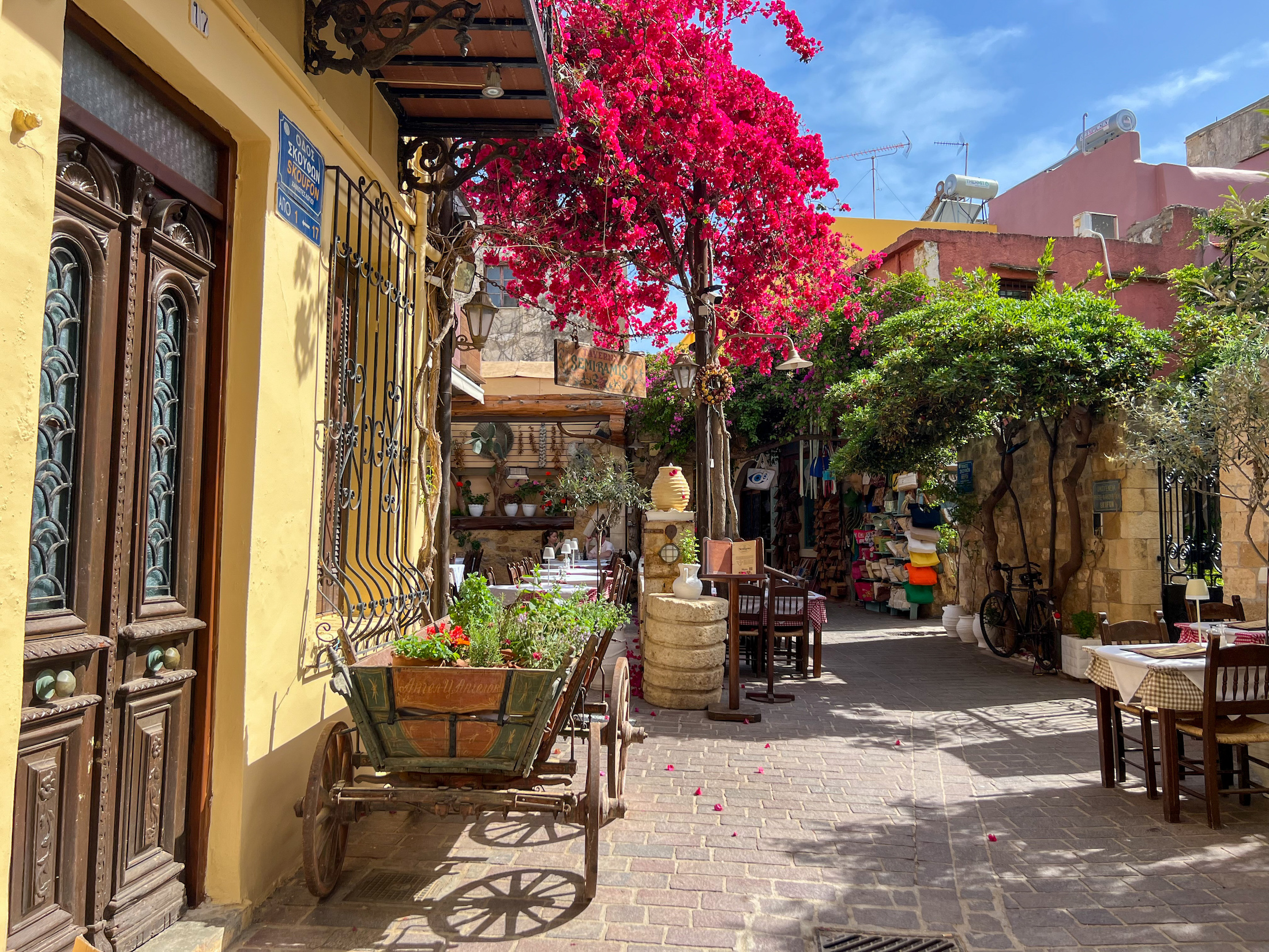 Chania is een van de leukste stadjes op Kreta