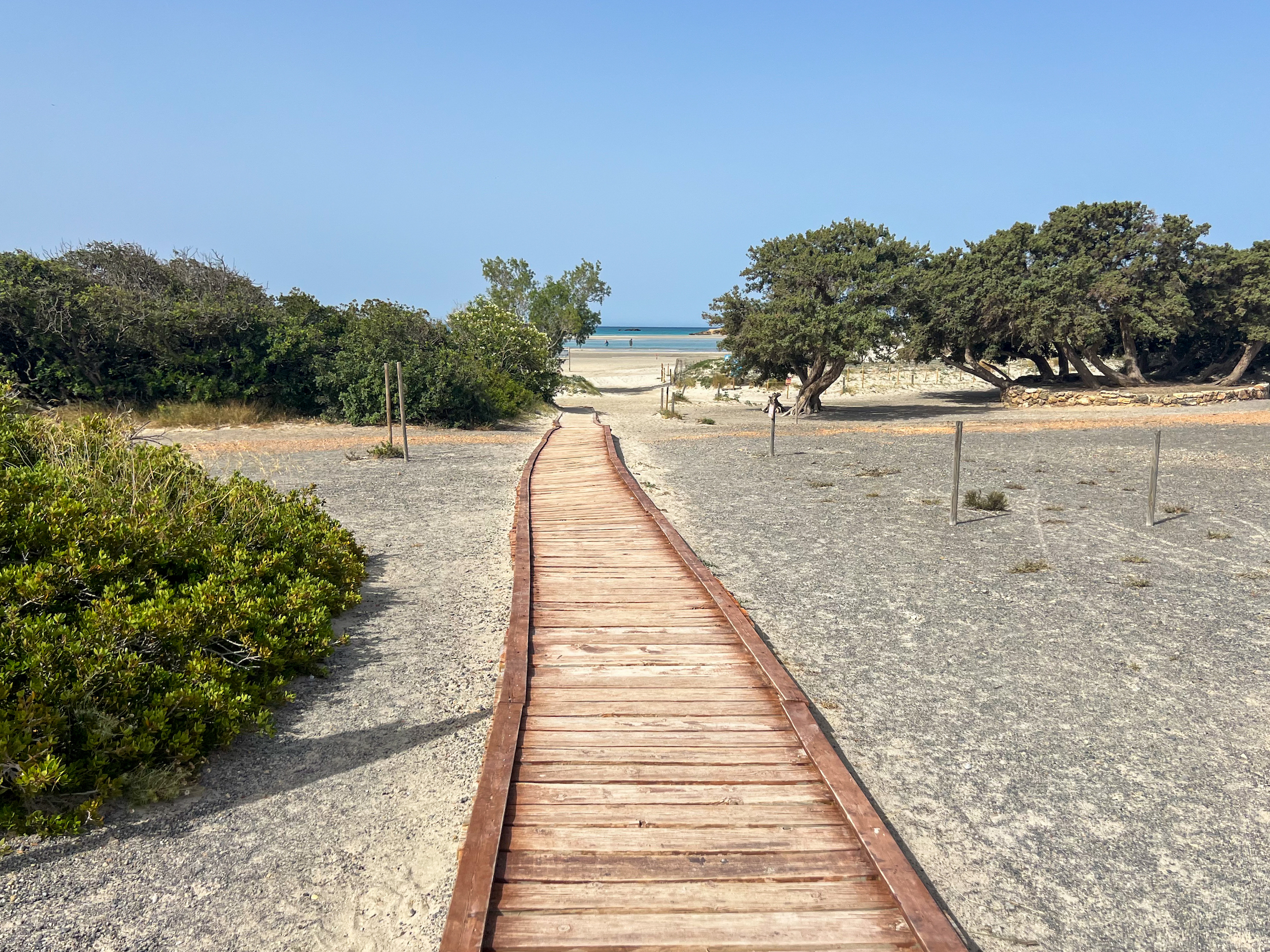 Elafonissi Beach is het strand met het 'roze zand'