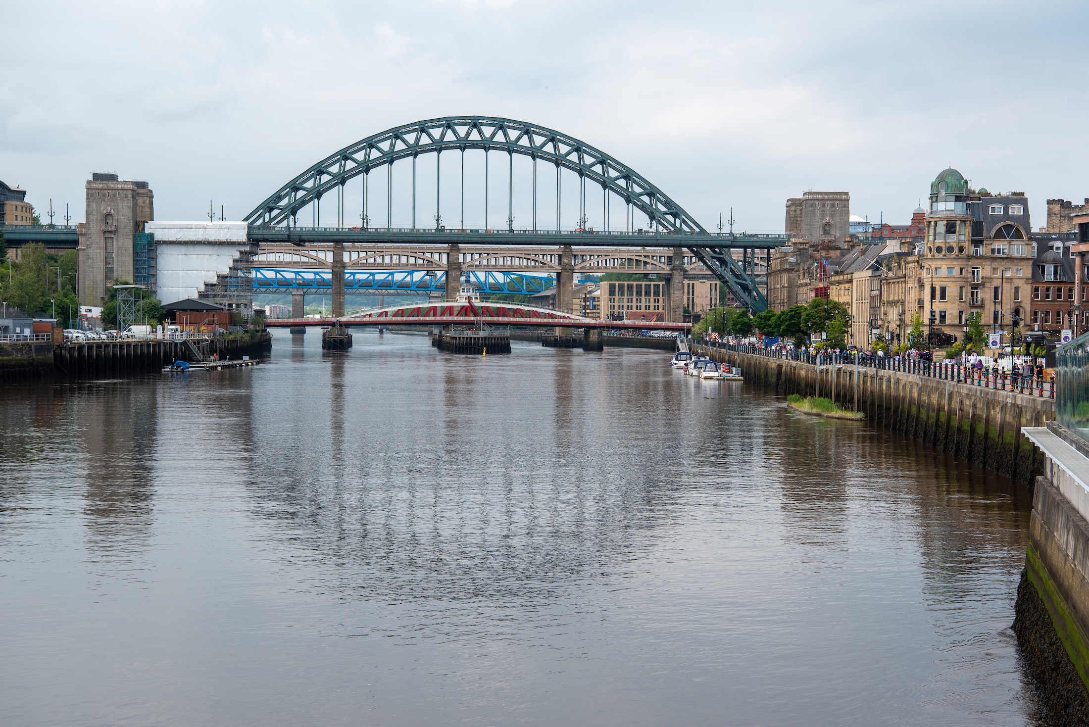 De zeven bruggen over de Tyne