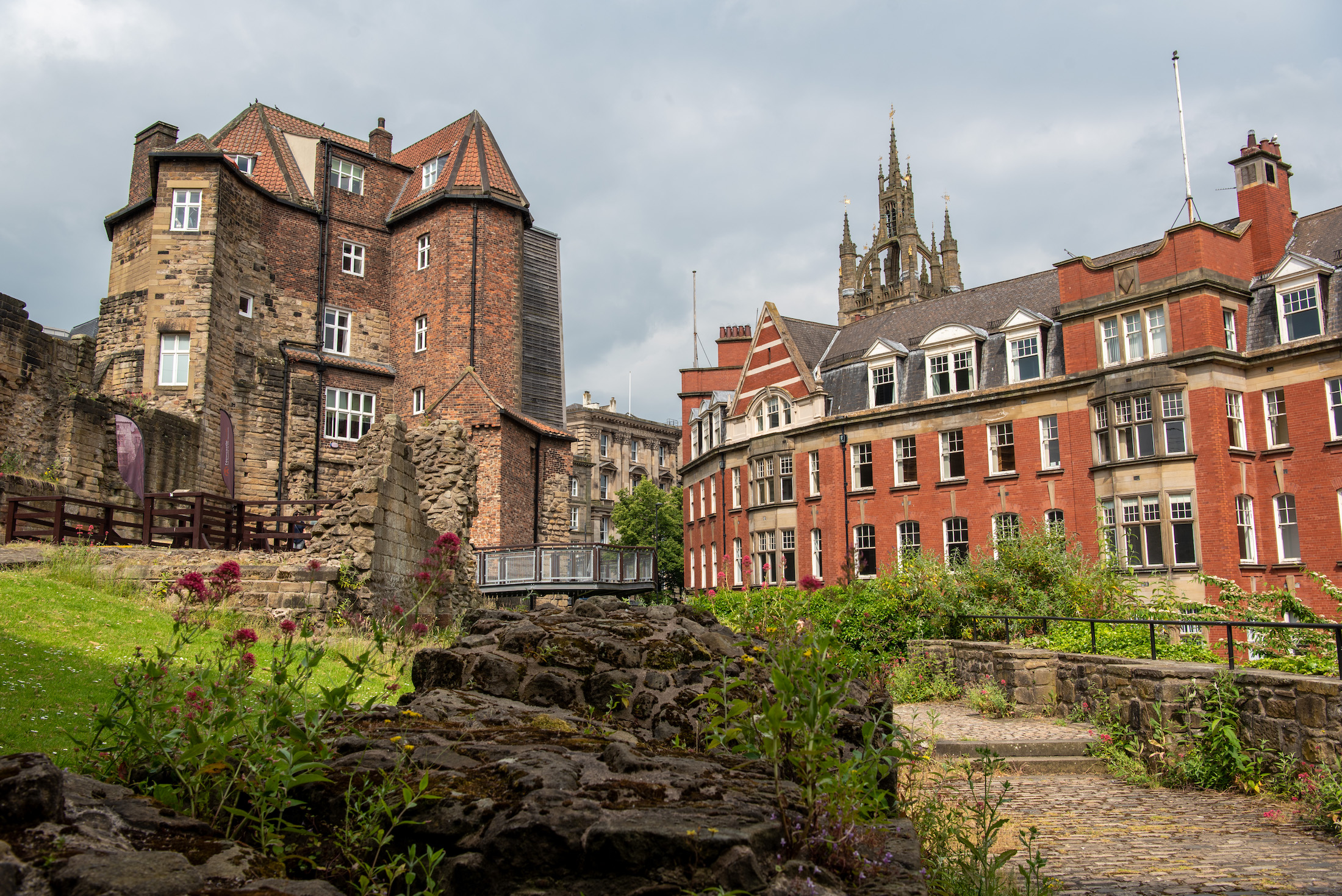 Het 'nieuwe' kasteel van Newcastle