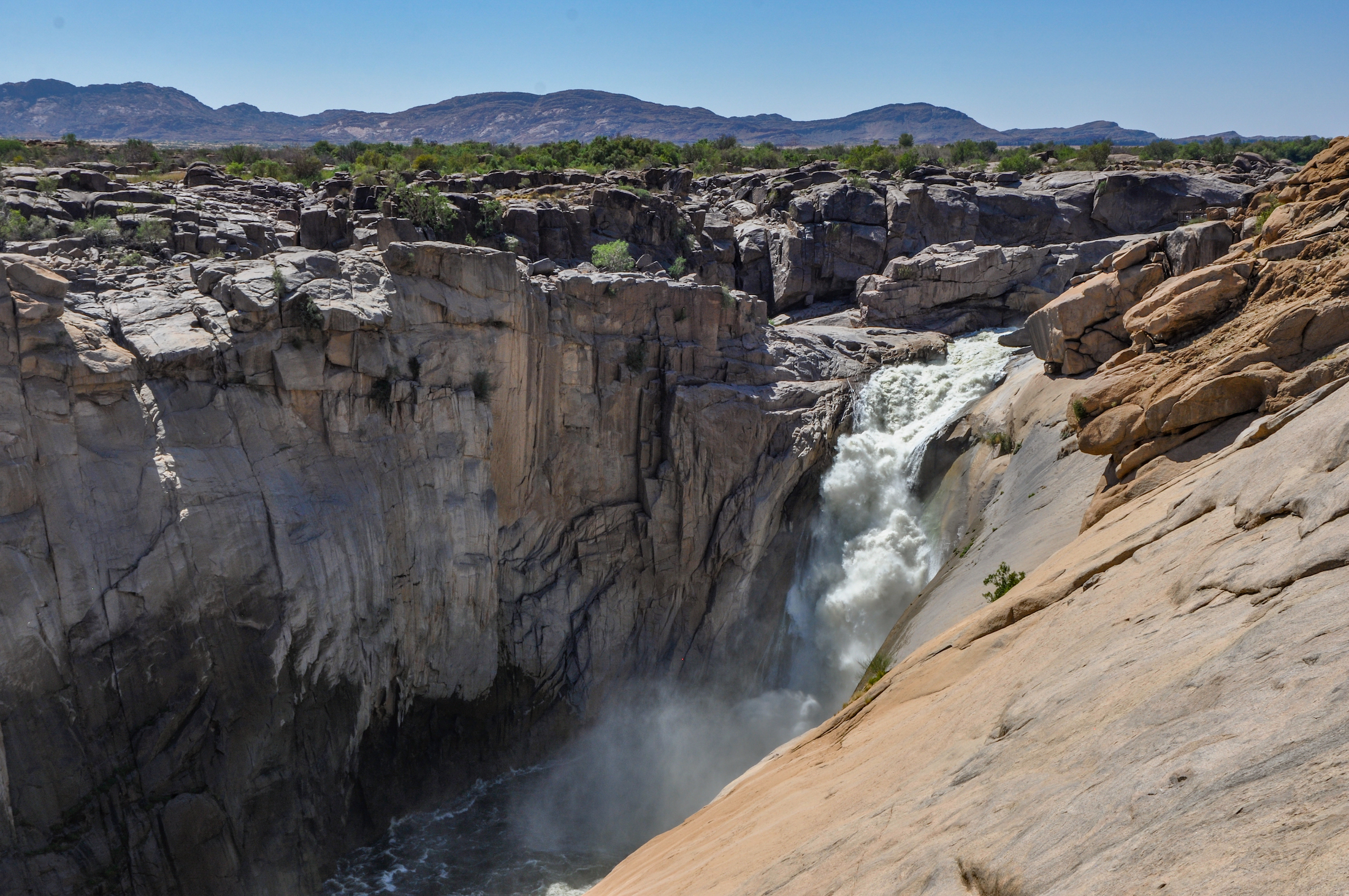 Augrabies Falls is een van de must sees