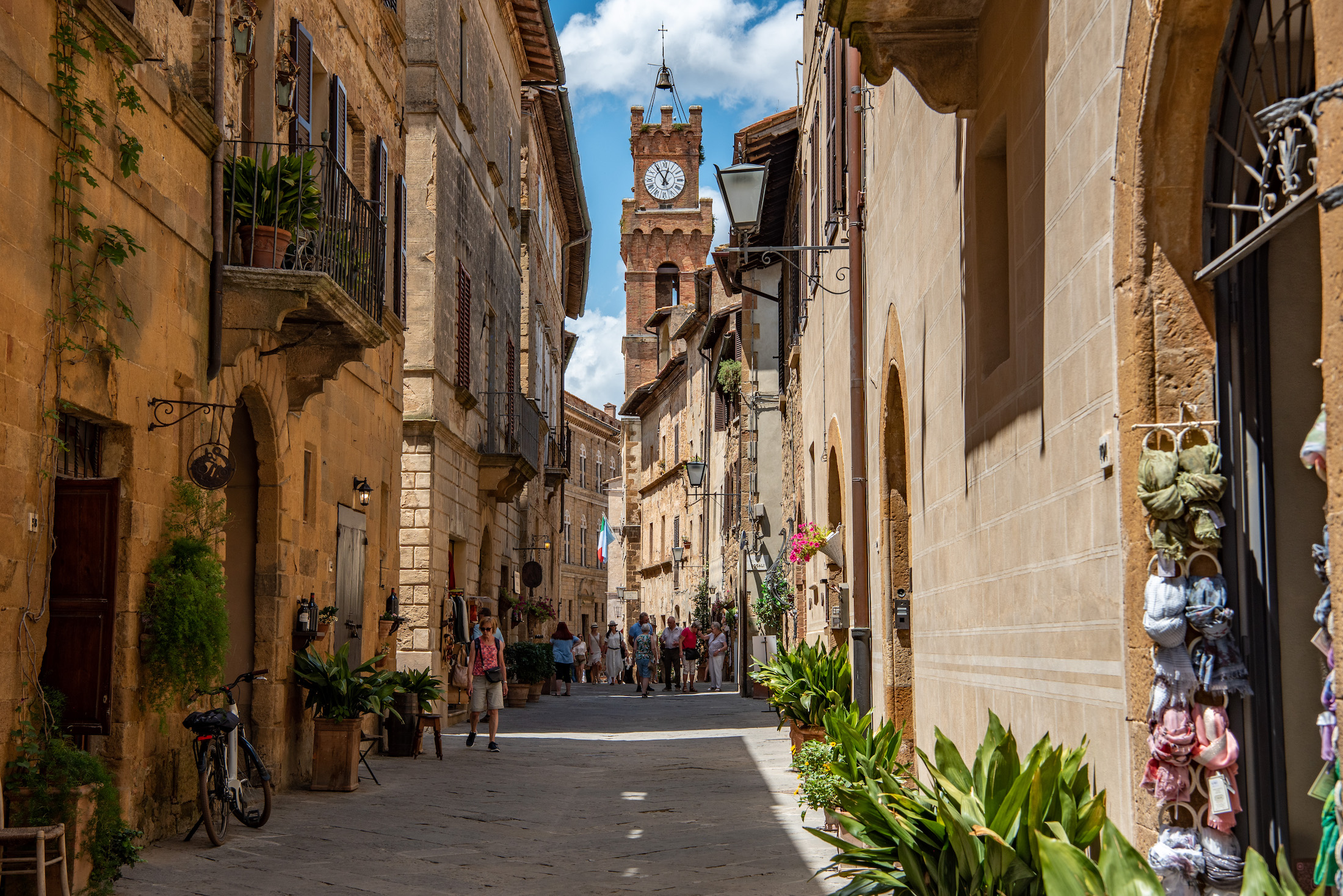 Pienza is een prachtig en gezellig stadje