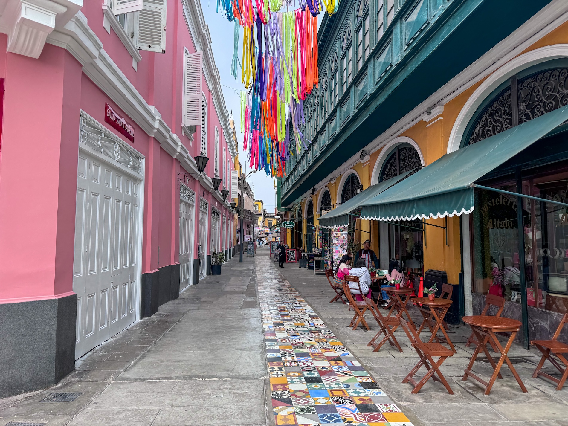 Gezellige straatjes in Callao