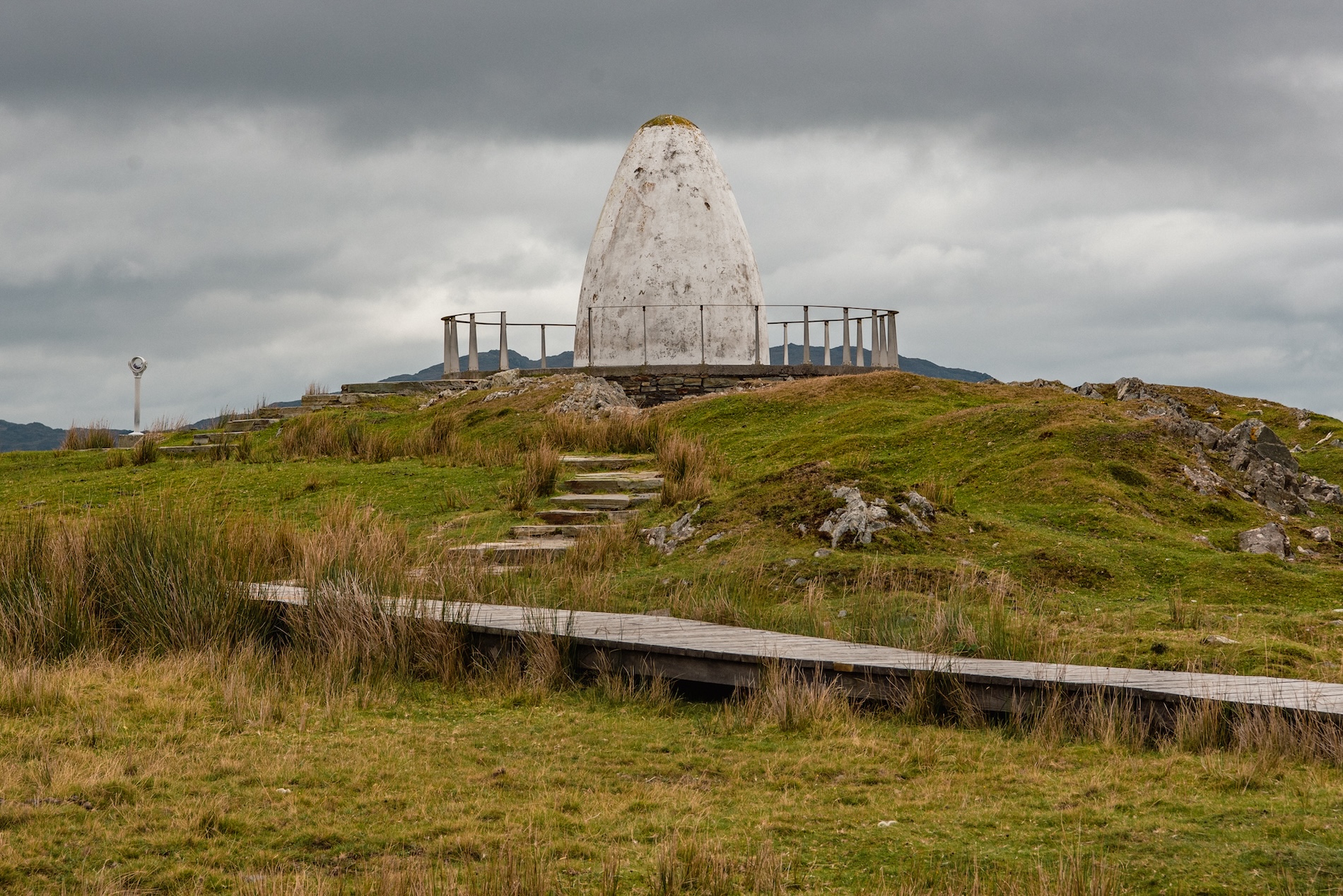 Wandel over het historisch gebied van Derrigimlagh