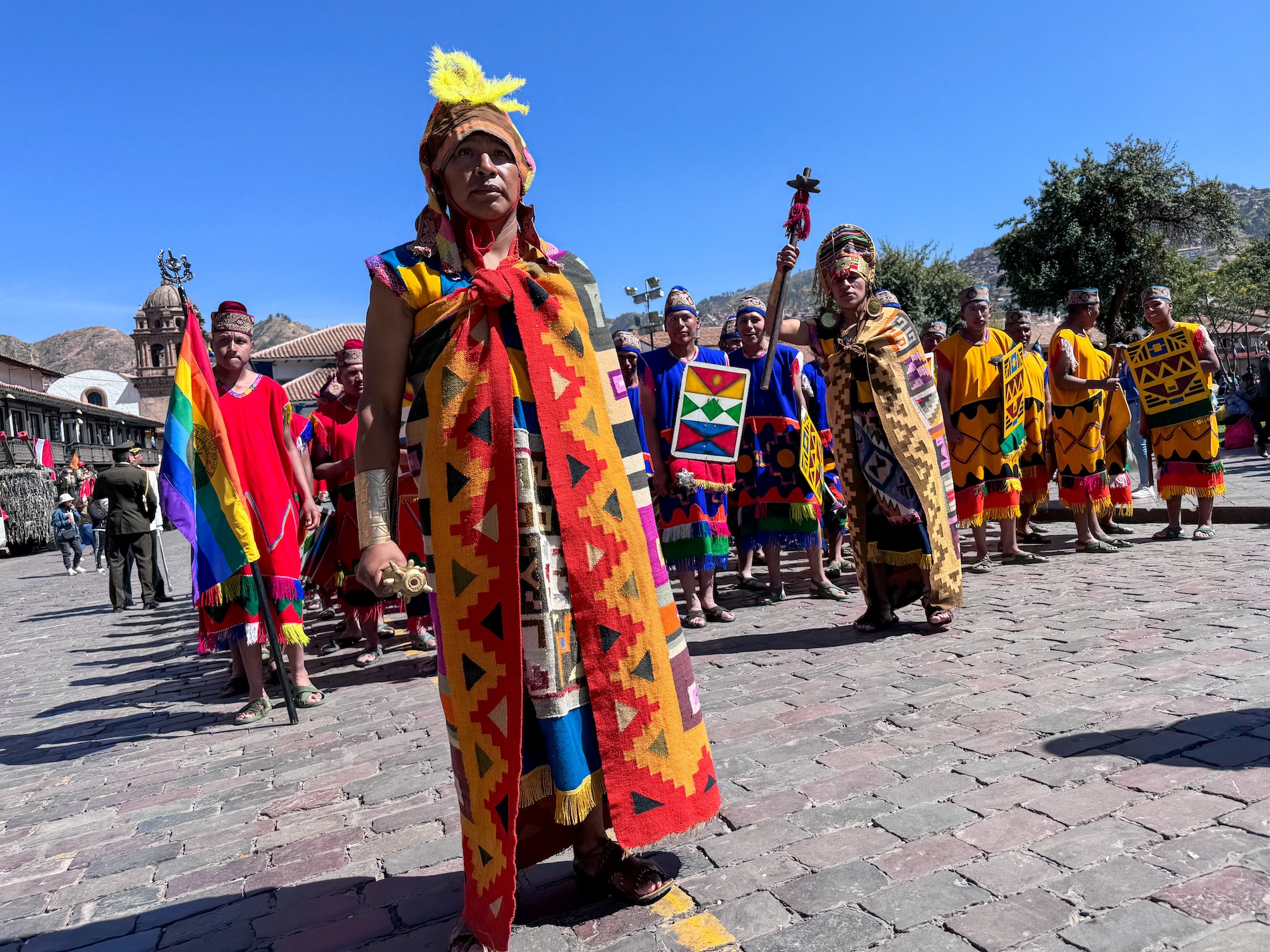 We zien de voorbereidingen voor Inti Raymi