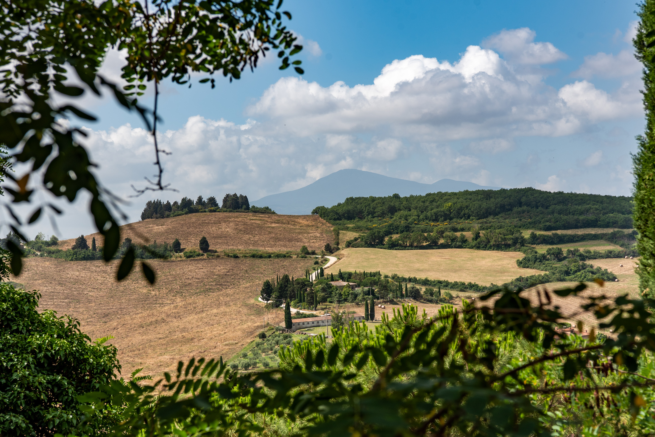 Uitzicht vanuit Monticchiello