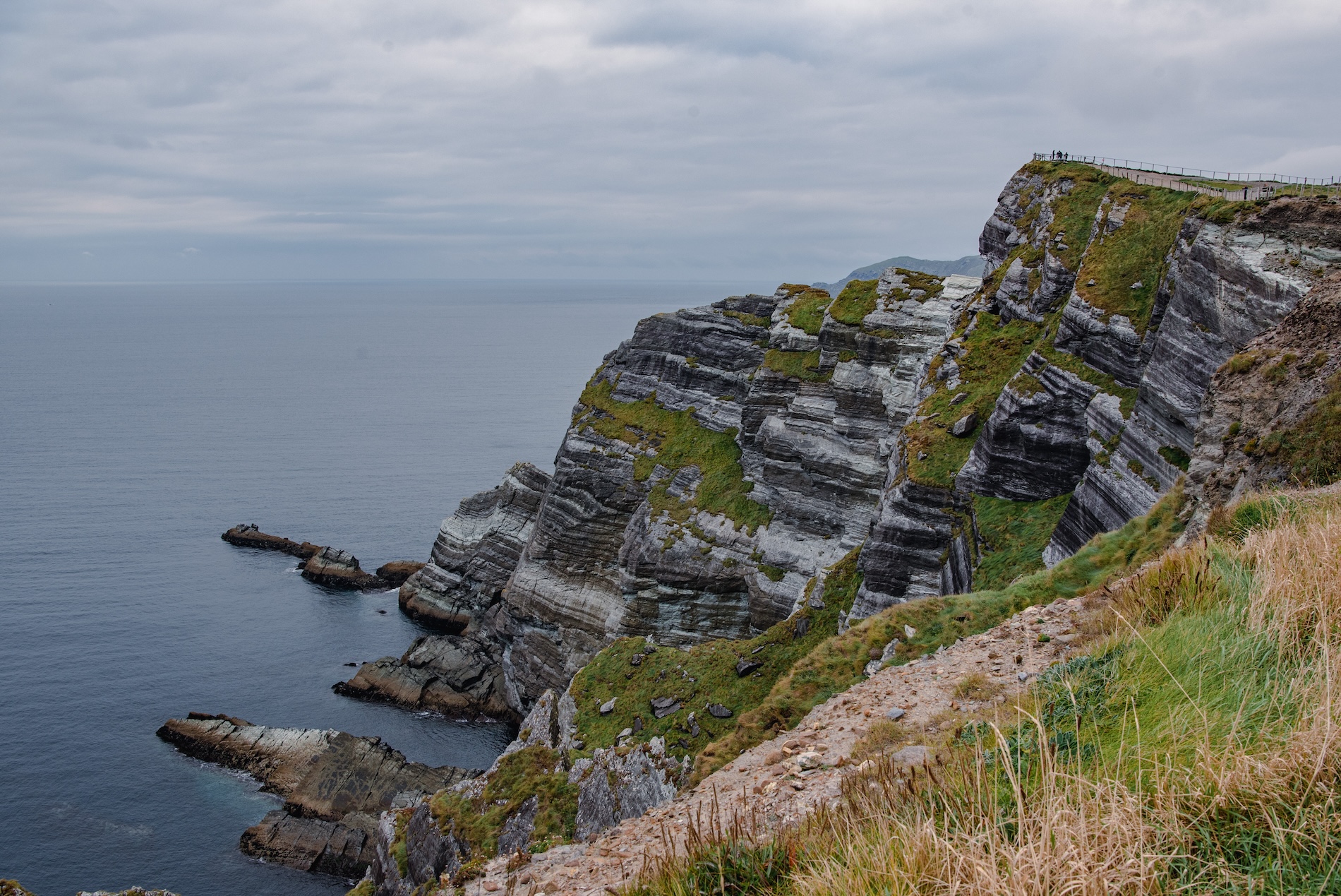 Van de Kerry Cliffs kun je in alle rust genieten