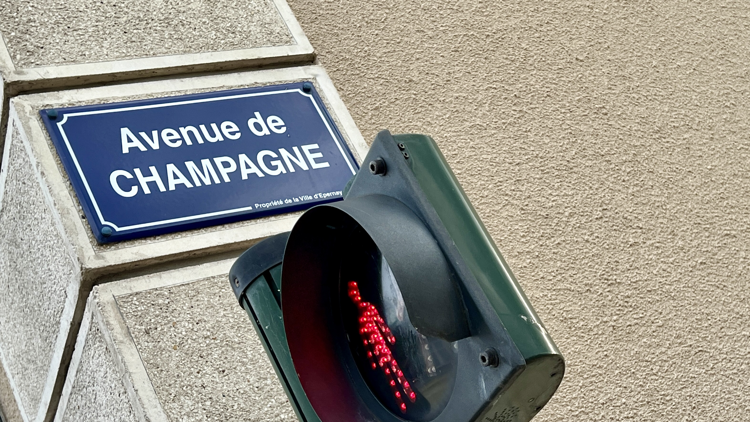 Het hoogtepunt van Epernay, de Avenue de Champagne