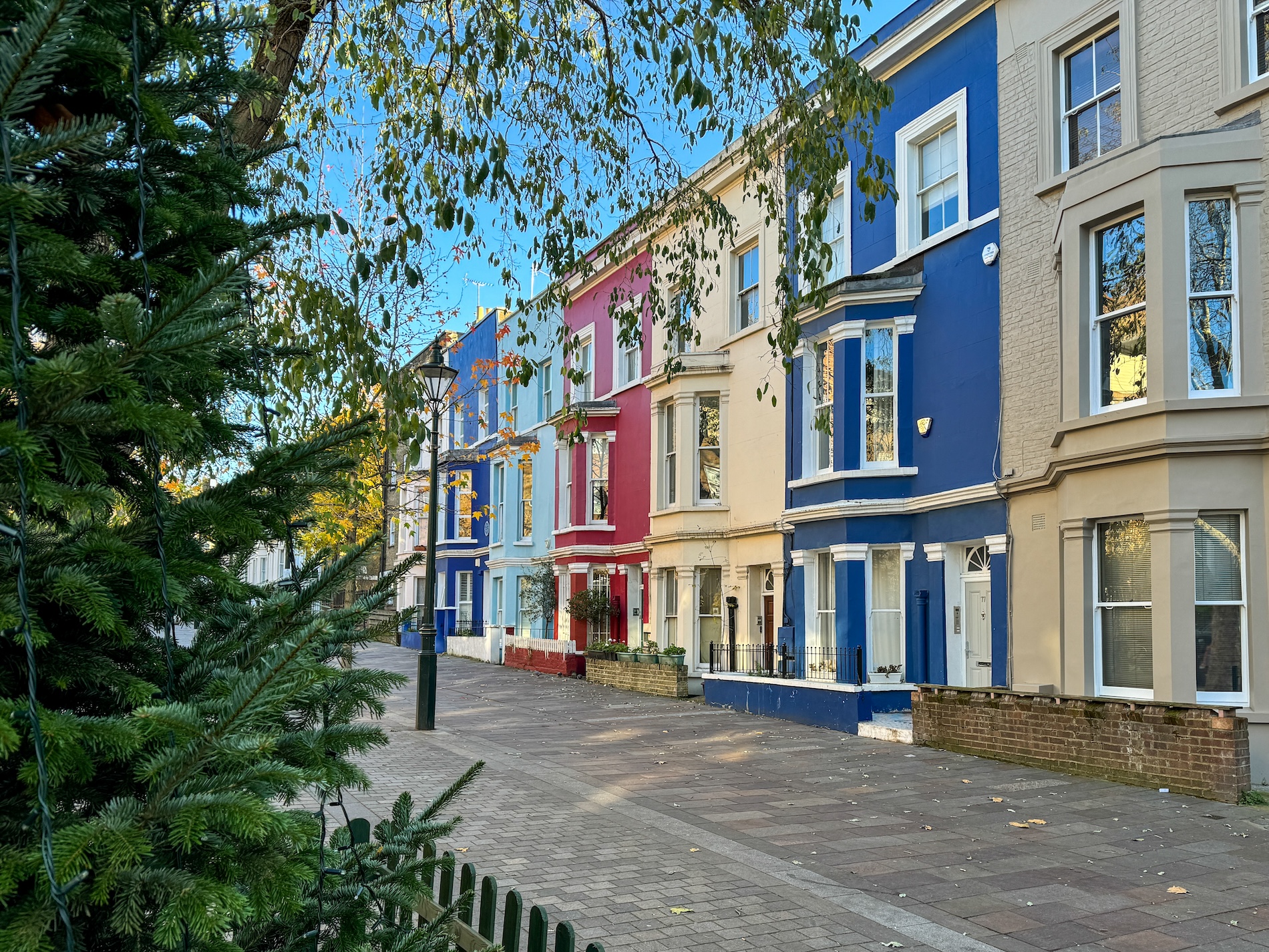 Maak een wandeling door Notting Hill