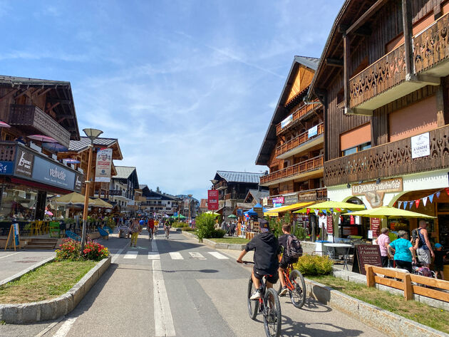 In het centrum van Morzine is genoeg te beleven!