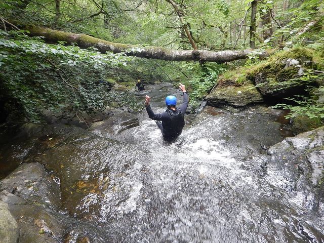 Canyoning in Schotland, zo gaaf!