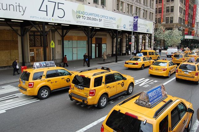 Yellow Cabs als ultiem bewijs dat je `er` was...