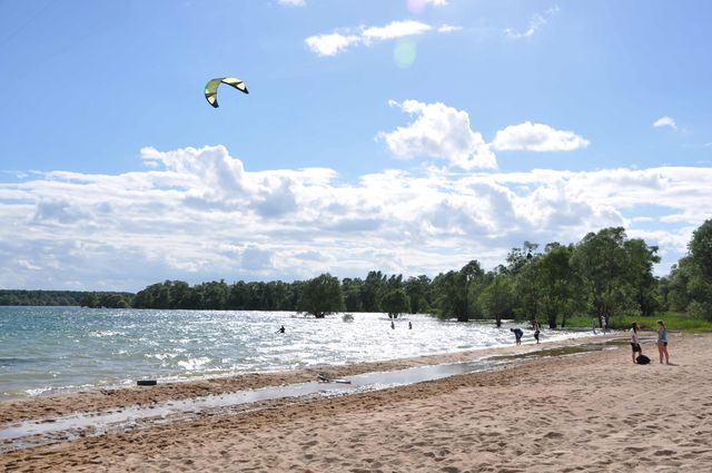 Uitzicht op Lac D`Orient