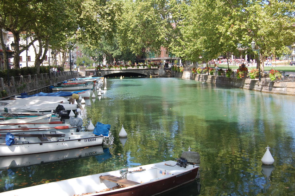 Het centrum van het prachtige stadje Annecy