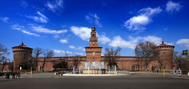 Castello Sforzesco\u00a9Henry Bonn