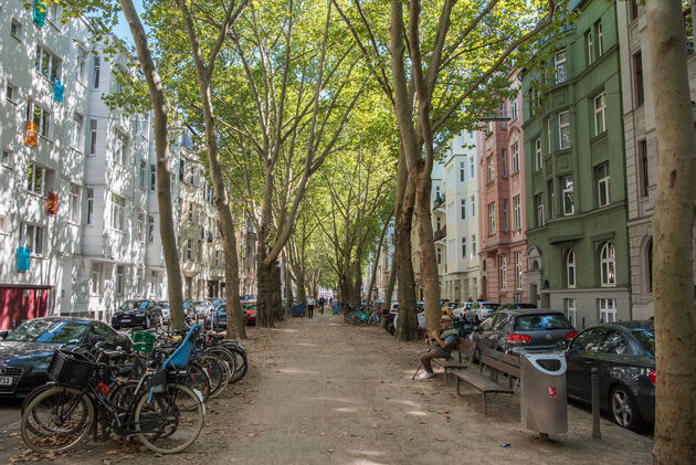 De Wei\u00dfenburgstra\u00dfe is het mooiste laantje in het Agnesviertel