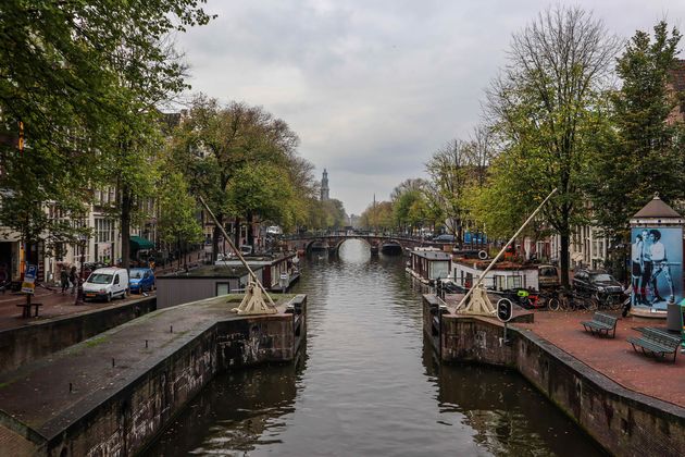 Heerlijk uitzicht op de grachten