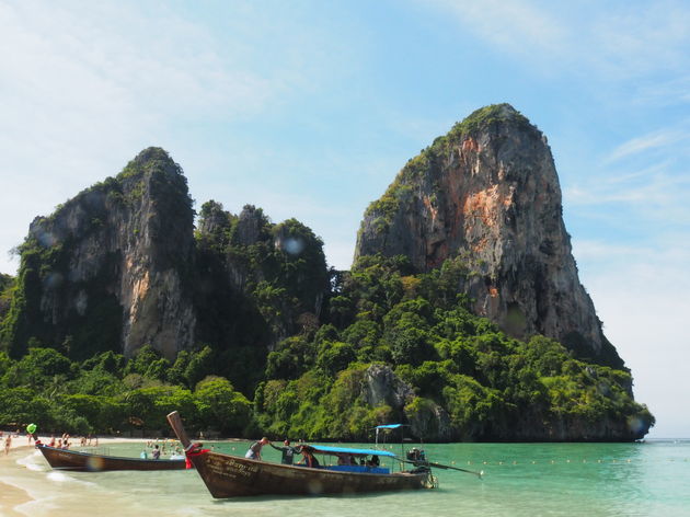 <em>Het paradijselijke strand Railay Beach<\/em>