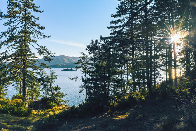 Aoos Springs Lake is een prachtig meer in de buurt van Metsovo