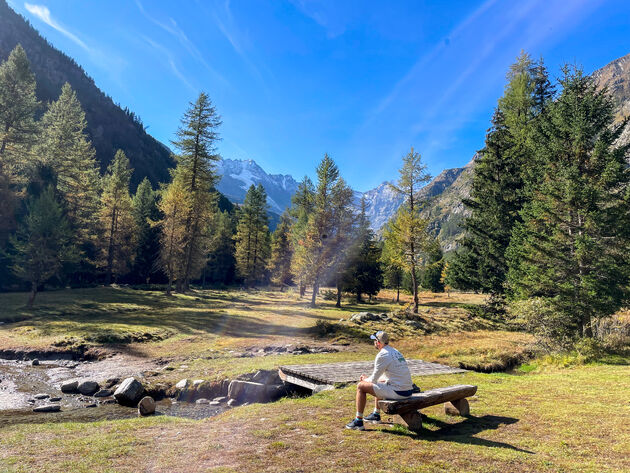 Valle d`Aosta is een droombestemming in de herfst