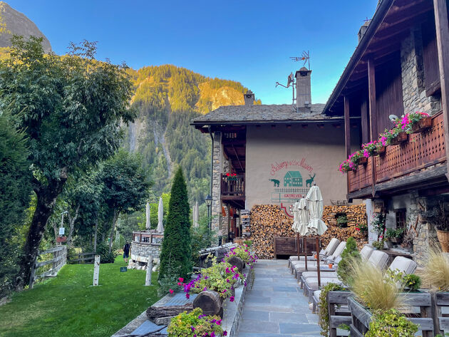 Genieten van luxe om Auberge de la Maison