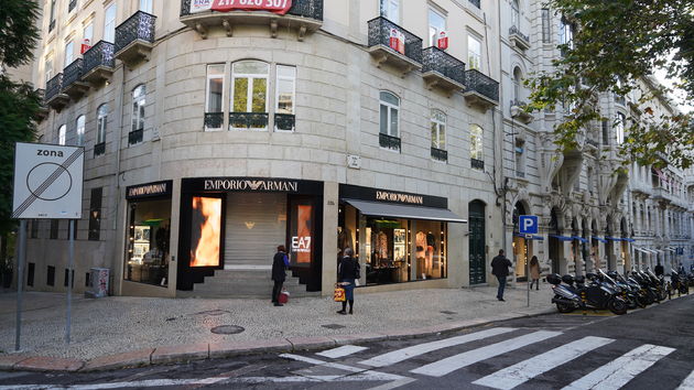 Avenida de Liberdade, de PC hoofd van Lissabon