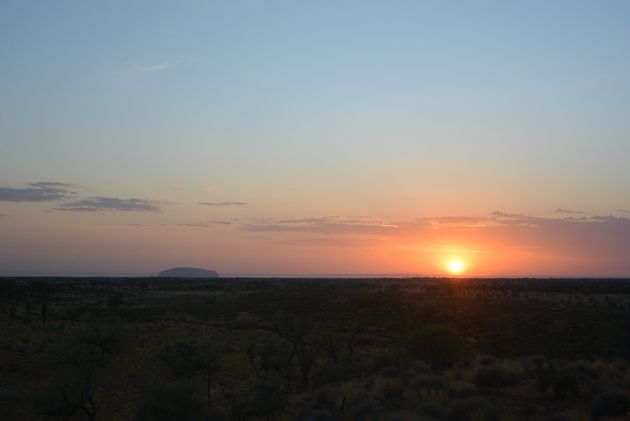 Happy thoughts-momentje to the max, deze schitterende zonsondergang!