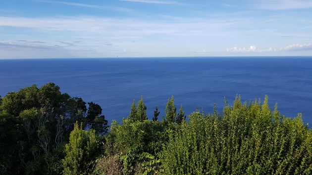 De vulkanische omgeving van het Lagoa das Furnas