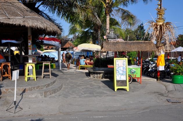 Gezellige strandtentjes in Canggu