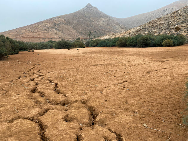 Prachtige natuur van Barranco de las Pen\u0303itas