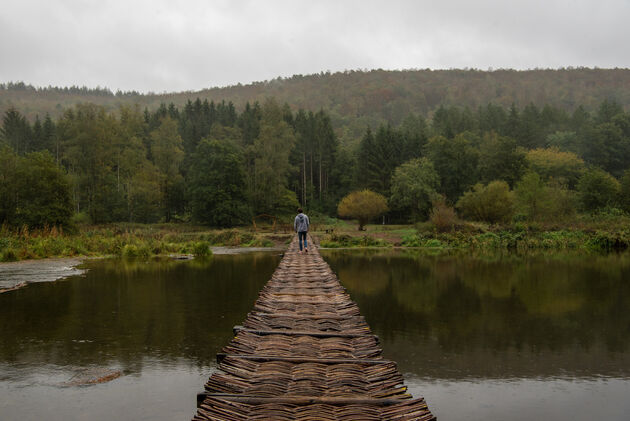 Wandel over de Pont de Claies