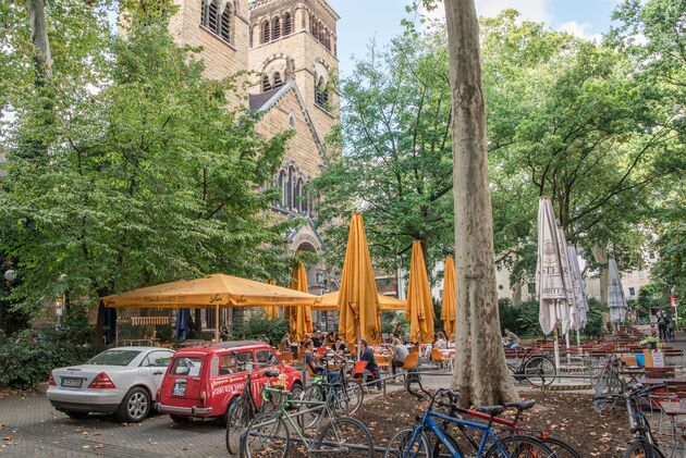 Gezelligheid in het Belgisches Viertel van Keulen