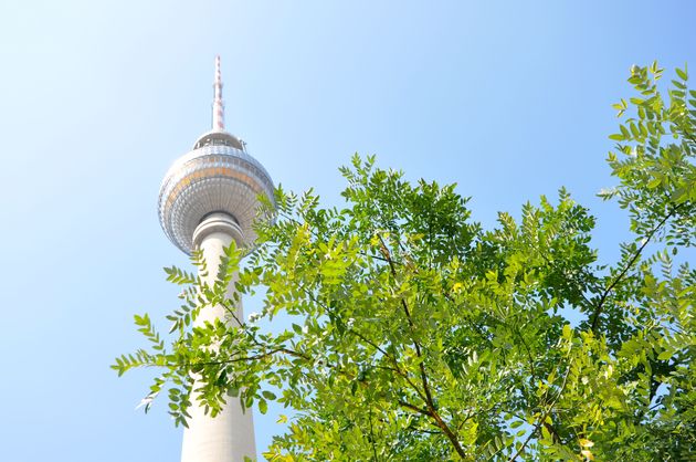 De Fernsehturm: de televisietoren van Berlijn