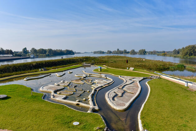 Het uitzicht vanaf het dak van MuseumEiland