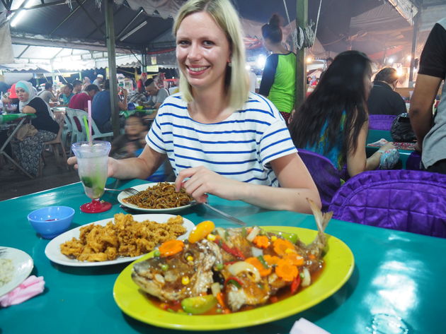 Geniet van het beste streetfood in Kota Kinabalu