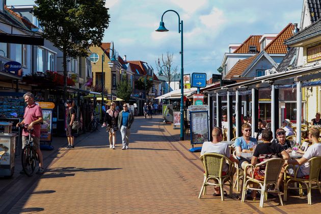 Genoeg gezelligheid te vinden midden in het centrum van de Koog