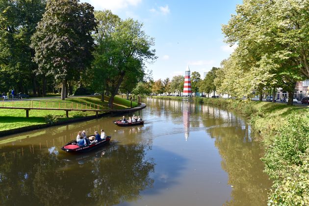 Varen door de Singel van Breda