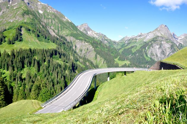 Rijd de mooiste weg van het Bregenzerwald